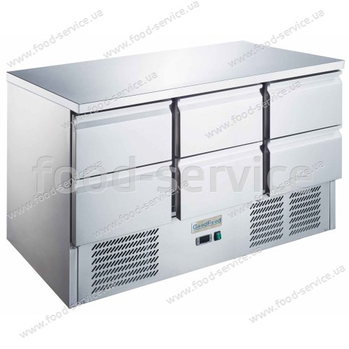Стол холодильный GoodFood GF-S903TOP-6D-HC